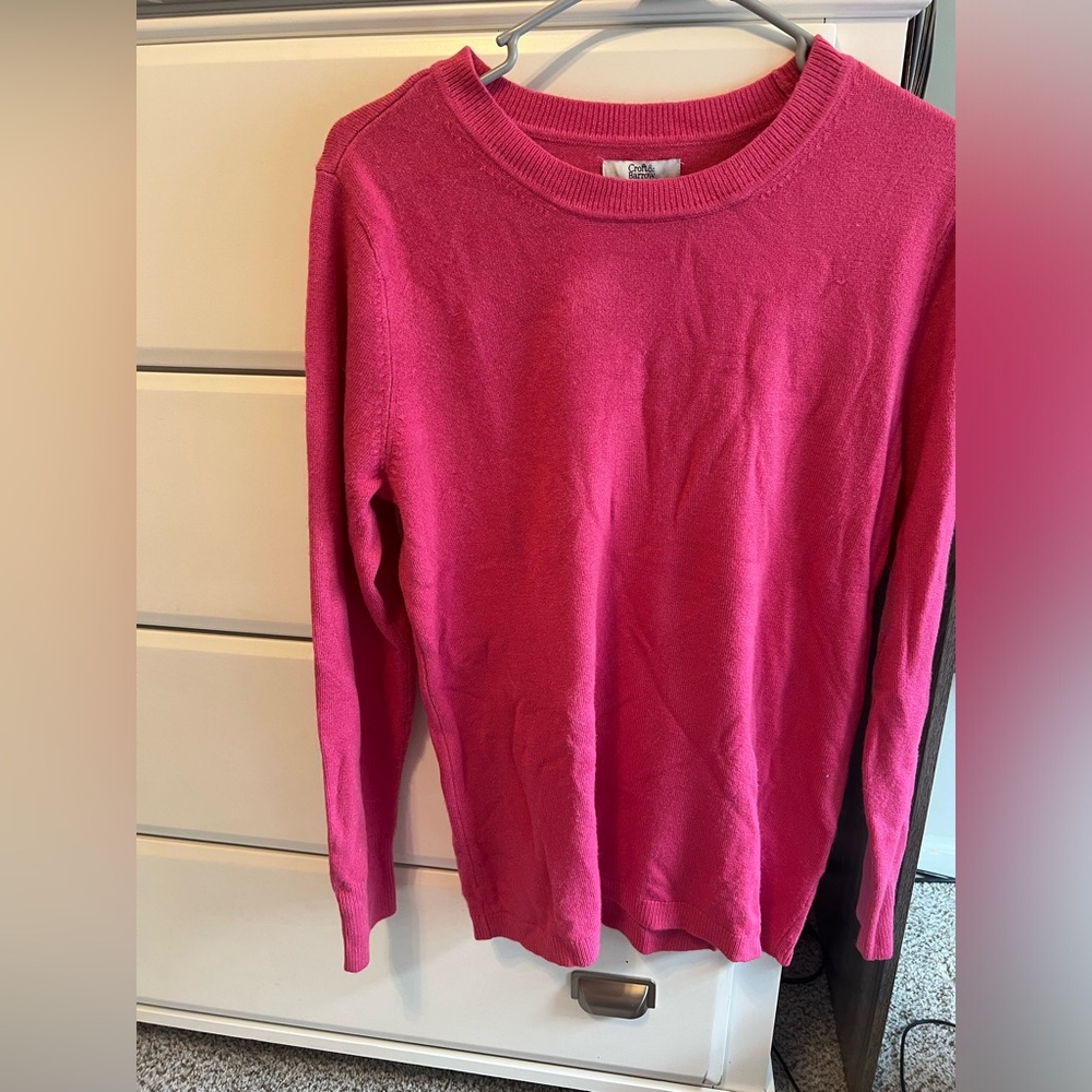 Pink sweater worn once